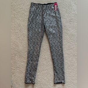 Silver Sequin pants